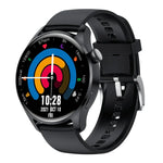 Montre connectée M103 avec écran couleur IPS de 1,35 pouce, étanche IP67, compatible avec le suivi du sommeil et de la fréquence cardiaque, les appels Bluetooth et la lecture de musique. Bracelet en silicone.