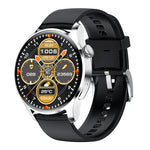 Montre connectée M103 avec écran couleur IPS de 1,35 pouce, étanche IP67, compatible avec le suivi du sommeil et de la fréquence cardiaque, les appels Bluetooth et la lecture de musique. Bracelet en silicone.