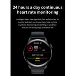 Montre connectée M103 avec écran couleur IPS de 1,35 pouce, étanche IP67, compatible avec le suivi du sommeil et de la fréquence cardiaque, les appels Bluetooth et la lecture de musique. Bracelet en silicone.