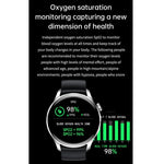Montre connectée M103 avec écran couleur IPS de 1,35 pouce, étanche IP67, compatible avec le suivi du sommeil et de la fréquence cardiaque, les appels Bluetooth et la lecture de musique. Bracelet en silicone.