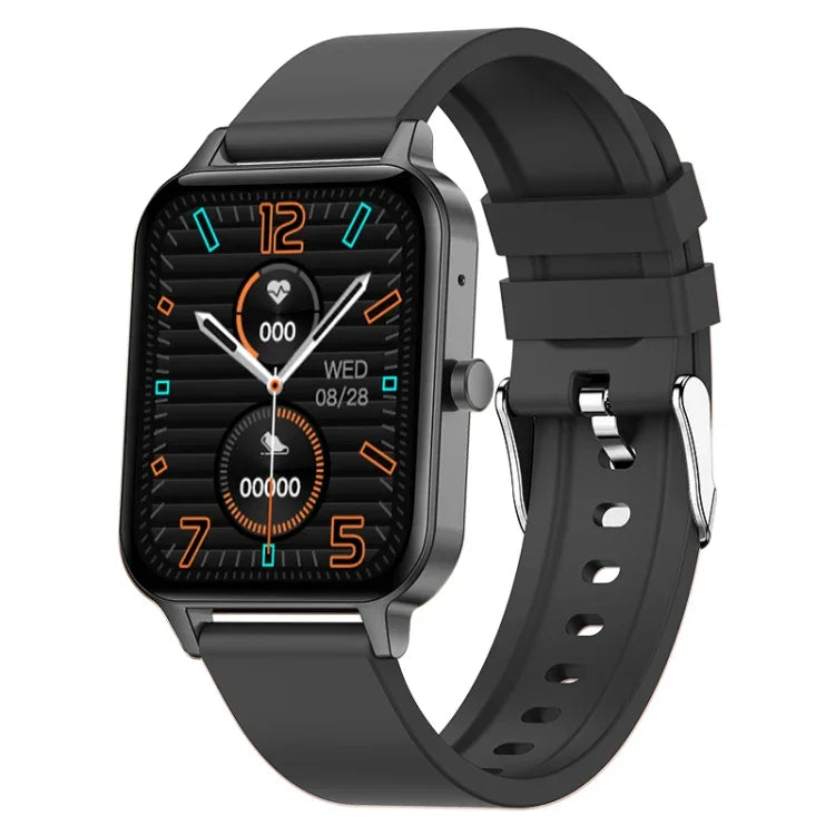 Montre connectée MX7 avec écran tactile IPS de 1,69 pouce, étanche IP68, compatible avec le suivi du sommeil, la surveillance de la fréquence cardiaque, les appels Bluetooth et la surveillance de la température corporelle.