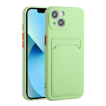 Card Slot Design Shockproof TPU Protective Case, For iPhone 13 Pro Max, For iPhone 13 Pro, For iPhone 13, For iPhone 13 mini