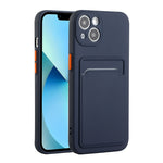 Card Slot Design Shockproof TPU Protective Case, For iPhone 13 Pro Max, For iPhone 13 Pro, For iPhone 13, For iPhone 13 mini