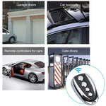 Télécommande universelle K18 en forme de U pour porte de volet roulant électrique, porte de garage, 315MHZ, 433MHZ