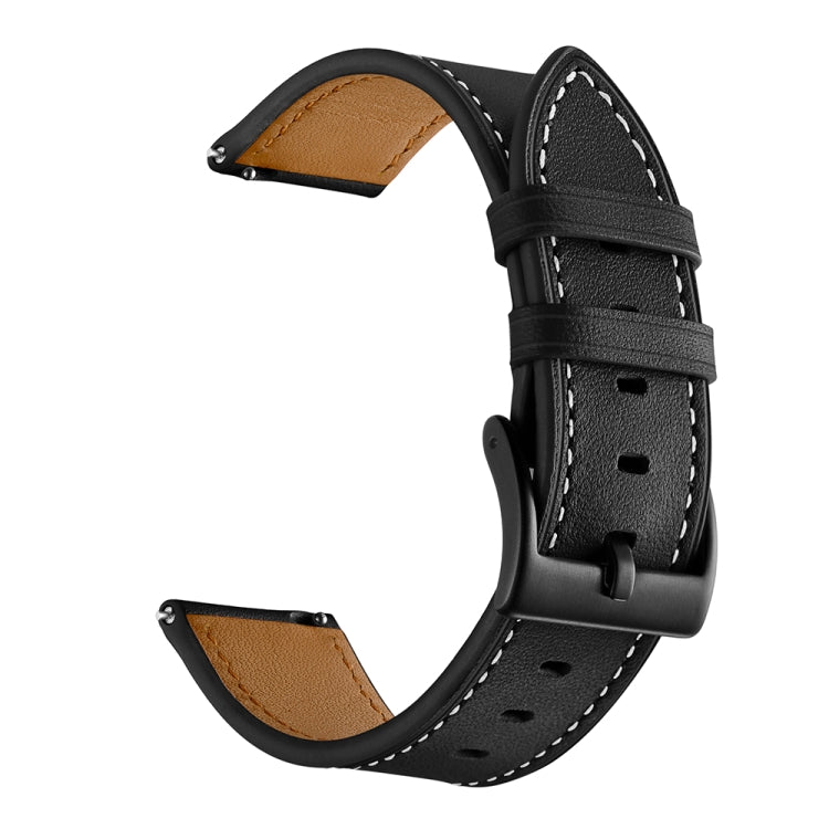 Bracelet de rechange en cuir, Pour Samsung Galaxy Watch 3 41mm, Pour Samsung Galaxy Watch 3 45mm, Pour Samsung Galaxy Watch 42mm, Pour Samsung Galaxy Watch 46mm