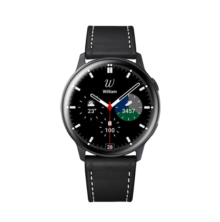 Bracelet de rechange en cuir, Pour Samsung Galaxy Watch 3 41mm, Pour Samsung Galaxy Watch 3 45mm, Pour Samsung Galaxy Watch 42mm, Pour Samsung Galaxy Watch 46mm