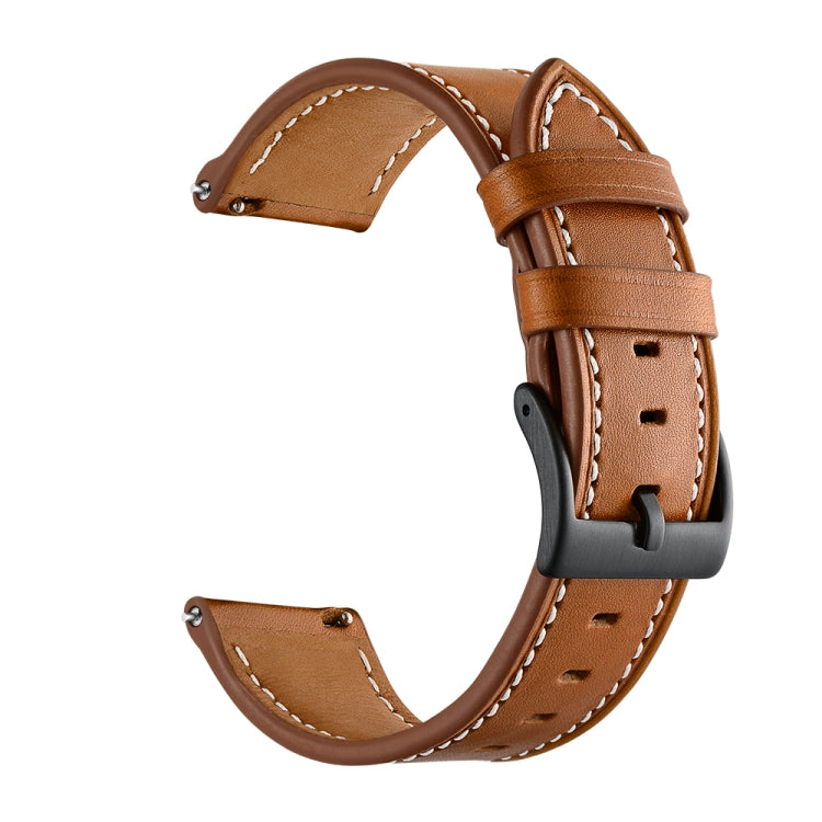 Bracelet de rechange en cuir, Pour Samsung Galaxy Watch 3 41mm, Pour Samsung Galaxy Watch 3 45mm, Pour Samsung Galaxy Watch 42mm, Pour Samsung Galaxy Watch 46mm