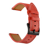 Bracelet de rechange en cuir, Pour Samsung Galaxy Watch 3 41mm, Pour Samsung Galaxy Watch 3 45mm, Pour Samsung Galaxy Watch 42mm, Pour Samsung Galaxy Watch 46mm