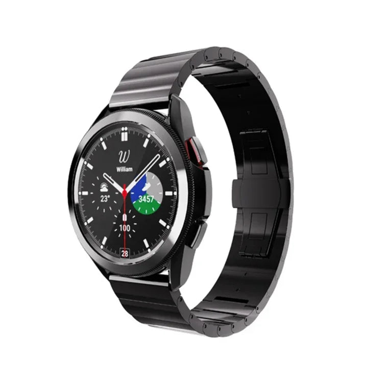 Bracelet de montre de remplacement en acier, pour Samsung Galaxy Watch4 Classic 42mm/46mm