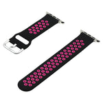 Bracelet de rechange en silicone pour Apple Watch Series, 7 41mm / 6&SE&5&4 40mm / 3&2&1 38mm, 7 45mm / 6&SE&5&4 44mm / 3&2&1 42mm