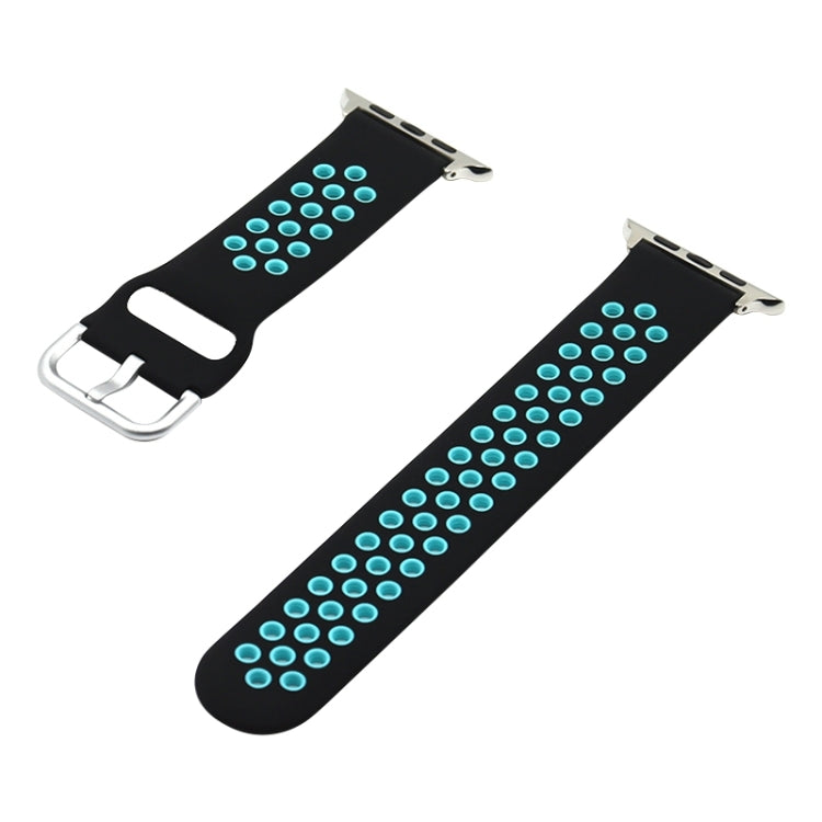 Bracelet de rechange en silicone pour Apple Watch Series, 7 41mm / 6&SE&5&4 40mm / 3&2&1 38mm, 7 45mm / 6&SE&5&4 44mm / 3&2&1 42mm