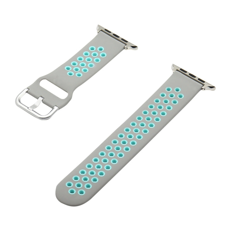 Bracelet de rechange en silicone pour Apple Watch Series, 7 41mm / 6&SE&5&4 40mm / 3&2&1 38mm, 7 45mm / 6&SE&5&4 44mm / 3&2&1 42mm