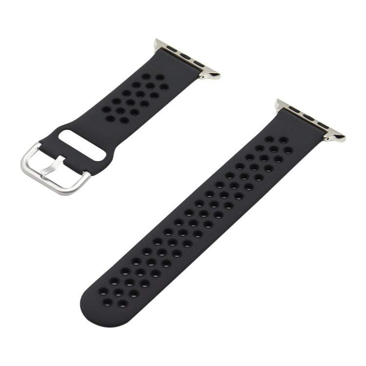 Bracelet de rechange en silicone pour Apple Watch Series, 7 41mm / 6&SE&5&4 40mm / 3&2&1 38mm, 7 45mm / 6&SE&5&4 44mm / 3&2&1 42mm