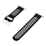 Bracelet de rechange en silicone pour Apple Watch Series, 7 41mm / 6&SE&5&4 40mm / 3&2&1 38mm, 7 45mm / 6&SE&5&4 44mm / 3&2&1 42mm