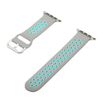 Bracelet de rechange en silicone pour Apple Watch Series, 7 41mm / 6&SE&5&4 40mm / 3&2&1 38mm, 7 45mm / 6&SE&5&4 44mm / 3&2&1 42mm