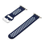 Bracelet de rechange en silicone pour Apple Watch Series, 7 41mm / 6&SE&5&4 40mm / 3&2&1 38mm, 7 45mm / 6&SE&5&4 44mm / 3&2&1 42mm