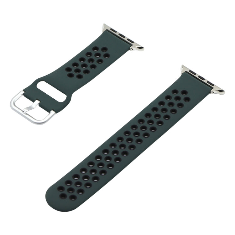 Bracelet de rechange en silicone pour Apple Watch Series, 7 41mm / 6&SE&5&4 40mm / 3&2&1 38mm, 7 45mm / 6&SE&5&4 44mm / 3&2&1 42mm