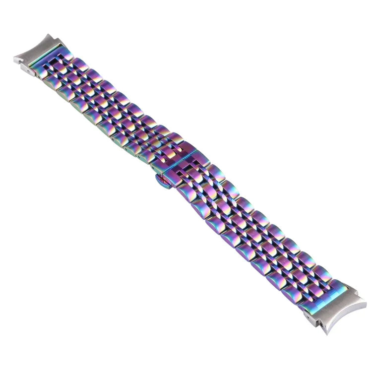 Bracelet de montre de remplacement en acier inoxydable à sept billes, pour Samsung Galaxy Watch4 40 mm/44 mm