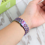 Bracelet de montre de remplacement en acier inoxydable à sept billes, pour Samsung Galaxy Watch4 40 mm/44 mm