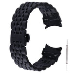 Bracelet de montre de remplacement en acier inoxydable à sept billes, pour Samsung Galaxy Watch4 40 mm/44 mm
