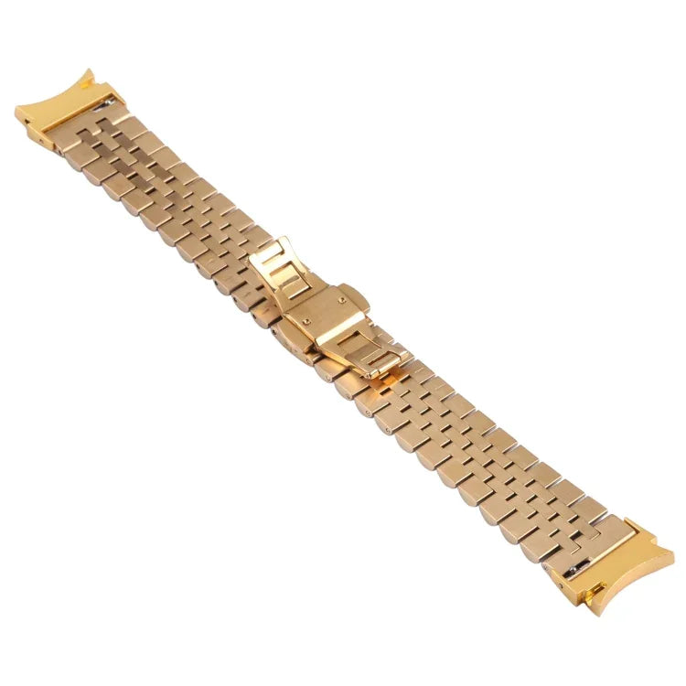Bracelet de montre de remplacement en acier inoxydable à cinq perles, pour Samsung Galaxy Watch4 40mm/44mm