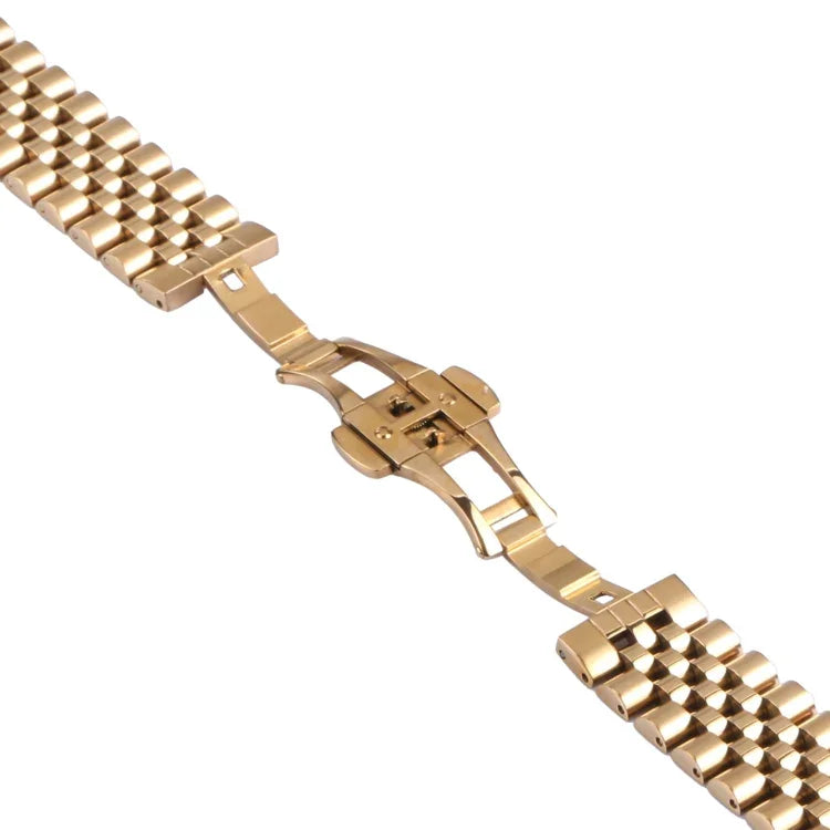 Bracelet de montre de remplacement en acier inoxydable à cinq perles, pour Samsung Galaxy Watch4 40mm/44mm