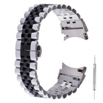 Bracelet de montre de remplacement en acier inoxydable à cinq perles, pour Samsung Galaxy Watch4 40mm/44mm