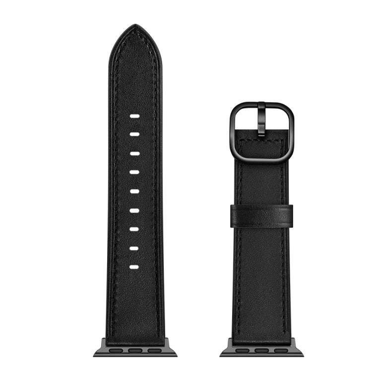 Bracelet de montre de remplacement en cuir pour Apple Watch Series, 7 41mm / 6&SE&5&4 40mm / 3&2&1 38mm, 7 45mm / 6&SE&5&4 44mm / 3&2&1 42mm