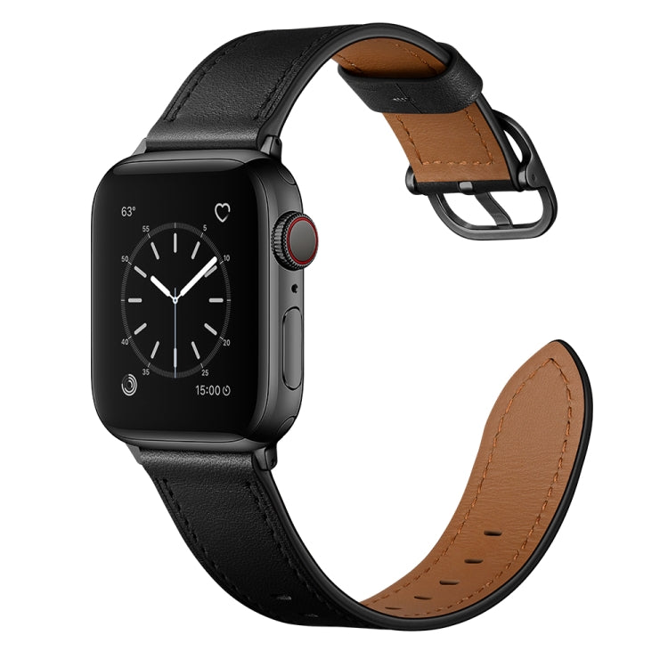 Bracelet de montre de remplacement en cuir pour Apple Watch Series, 7 41mm / 6&SE&5&4 40mm / 3&2&1 38mm, 7 45mm / 6&SE&5&4 44mm / 3&2&1 42mm