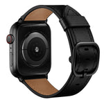Bracelet de montre de remplacement en cuir pour Apple Watch Series, 7 41mm / 6&SE&5&4 40mm / 3&2&1 38mm, 7 45mm / 6&SE&5&4 44mm / 3&2&1 42mm
