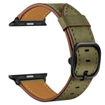 Bracelet de montre de remplacement en cuir pour Apple Watch Series, 7 41mm / 6&SE&5&4 40mm / 3&2&1 38mm, 7 45mm / 6&SE&5&4 44mm / 3&2&1 42mm