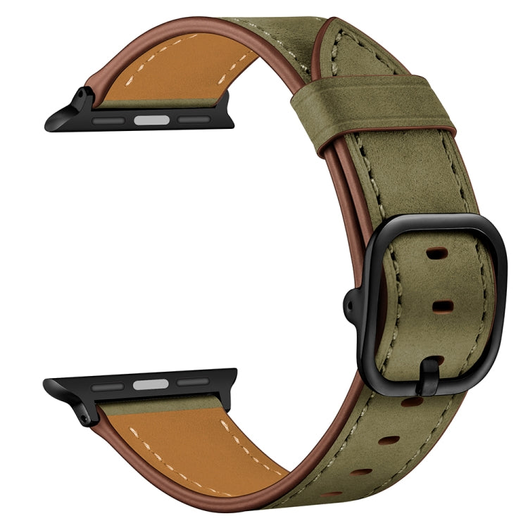 Bracelet de montre de remplacement en cuir pour Apple Watch Series, 7 41mm / 6&SE&5&4 40mm / 3&2&1 38mm, 7 45mm / 6&SE&5&4 44mm / 3&2&1 42mm