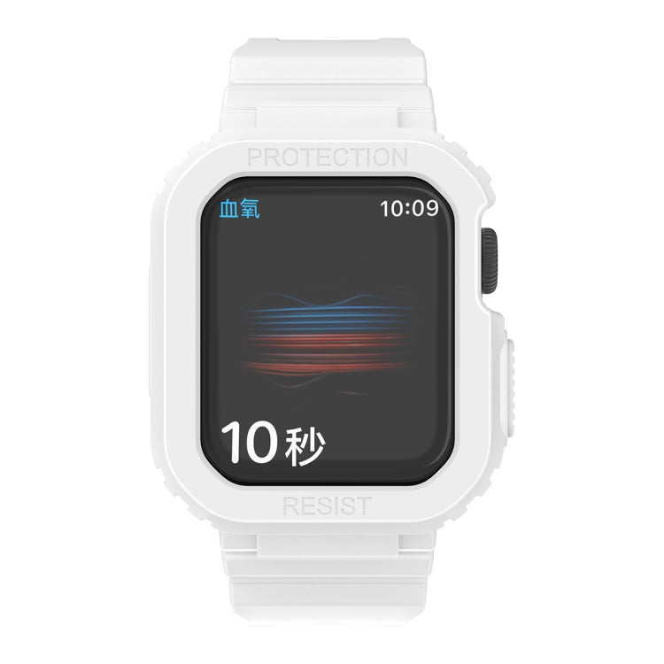 Bracelet de remplacement intégré en TPU transparent Glacier, pour Apple Watch Series 7 45 mm, pour Apple Watch Series 7 41 mm