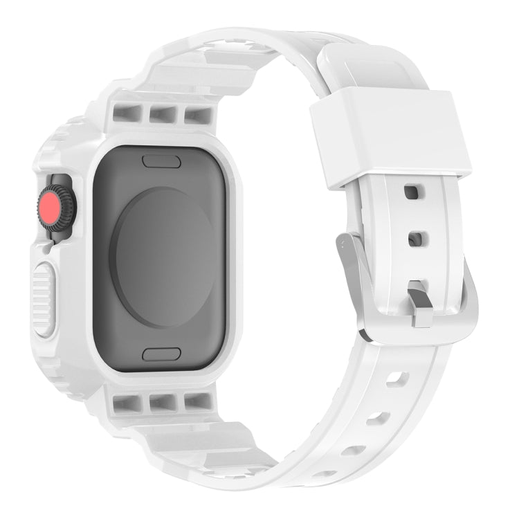 Bracelet de remplacement intégré en TPU transparent Glacier, pour Apple Watch Series 7 45 mm, pour Apple Watch Series 7 41 mm