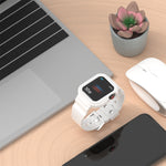 Bracelet de remplacement intégré en TPU transparent Glacier, pour Apple Watch Series 7 45 mm, pour Apple Watch Series 7 41 mm