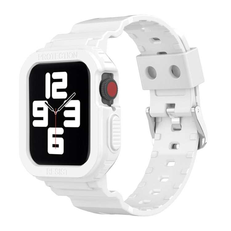 Bracelet de remplacement intégré en TPU transparent Glacier, pour Apple Watch Series 7 45 mm, pour Apple Watch Series 7 41 mm