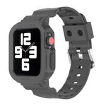Bracelet de remplacement intégré en TPU transparent Glacier, pour Apple Watch Series 7 45 mm, pour Apple Watch Series 7 41 mm