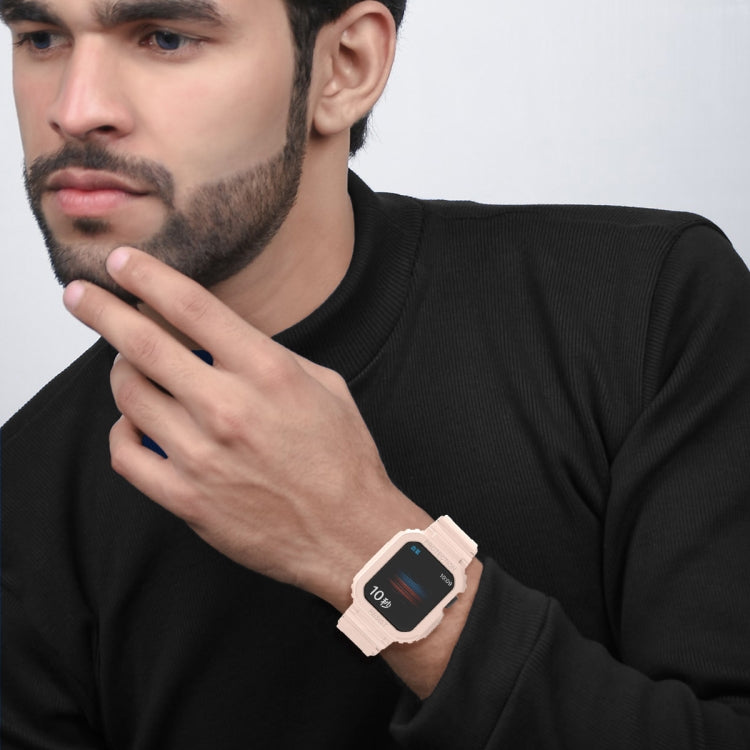 Bracelet de remplacement intégré en TPU transparent Glacier, pour Apple Watch Series 7 45 mm, pour Apple Watch Series 7 41 mm