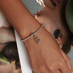Pendentif tournesol en argent sterling S925, accessoires de bracelet et collier, tournesol