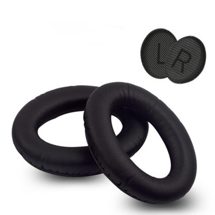 Pour veste de cache-oreilles en similicuir souple BOSE QC35 avec coton LR, une paire