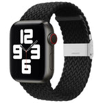 Bracelet de montre de remplacement en nylon tressé à une boucle pour Apple Watch Series 7 (41 mm), 6, SE, 5 et 4 (40 mm) et 3, 2 et 1 (38 mm).