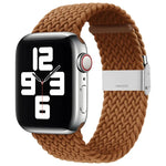 Bracelet de montre de remplacement en nylon tressé à une boucle pour Apple Watch Series 7 (41 mm), 6, SE, 5 et 4 (40 mm) et 3, 2 et 1 (38 mm).