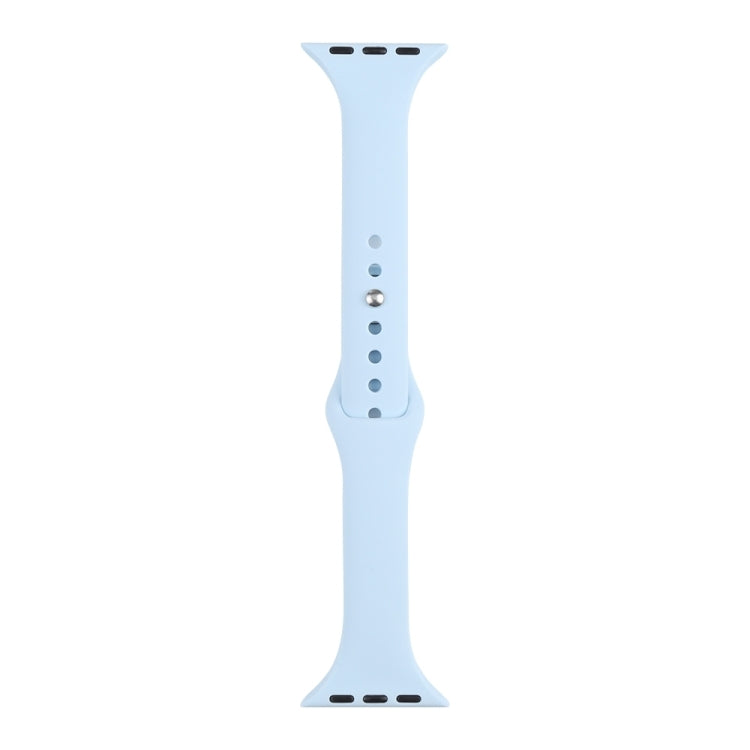 Bracelet de montre de remplacement en silicone amincissant pour Apple Watch Series, 7 41 mm / 6&SE&5&4 40 mm / 3&2&1 38 mm