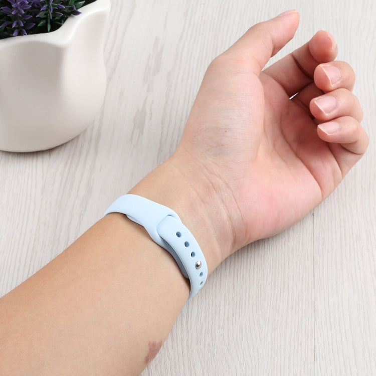 Bracelet de montre de remplacement en silicone amincissant pour Apple Watch Series, 7 41 mm / 6&SE&5&4 40 mm / 3&2&1 38 mm