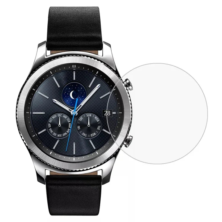 Film universel en verre trempé de 22 mm de diamètre pour Samsung / LG / Sony / Huawei / Garmin, 22 mm