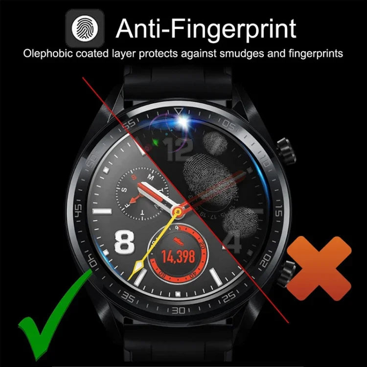 Film universel en verre trempé de 22 mm de diamètre pour Samsung / LG / Sony / Huawei / Garmin, 22 mm