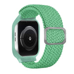 Bracelet de remplacement intégré en TPU tressé avec boucle de cadre pour Apple Watch Series 6 & SE & 5 & 4 40mm / 3 & 2 & 1 38mm, 6 & SE & 5 & 4 44mm / 3 & 2 & 1 42mm