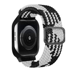 Bracelet de remplacement intégré en TPU tressé avec boucle de cadre pour Apple Watch Series 6 & SE & 5 & 4 40mm / 3 & 2 & 1 38mm, 6 & SE & 5 & 4 44mm / 3 & 2 & 1 42mm