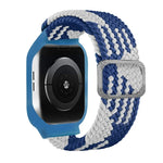 Bracelet de remplacement intégré en TPU tressé avec boucle de cadre pour Apple Watch Series 6 & SE & 5 & 4 40mm / 3 & 2 & 1 38mm, 6 & SE & 5 & 4 44mm / 3 & 2 & 1 42mm