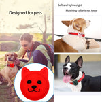 Étui en silicone pour collier d'animal de compagnie de dessin animé mignon, traceur anti-perte pour AirTag 2e génération / AirTag 1e génération, visage sérieux, smiley coquin, sourire Hanhan, sourire coquin